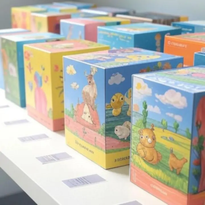 Ikony przedstawiające różne motywy puzzli, takie jak natura, miasto i rodzina